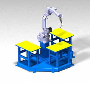 焊接机器人工作台